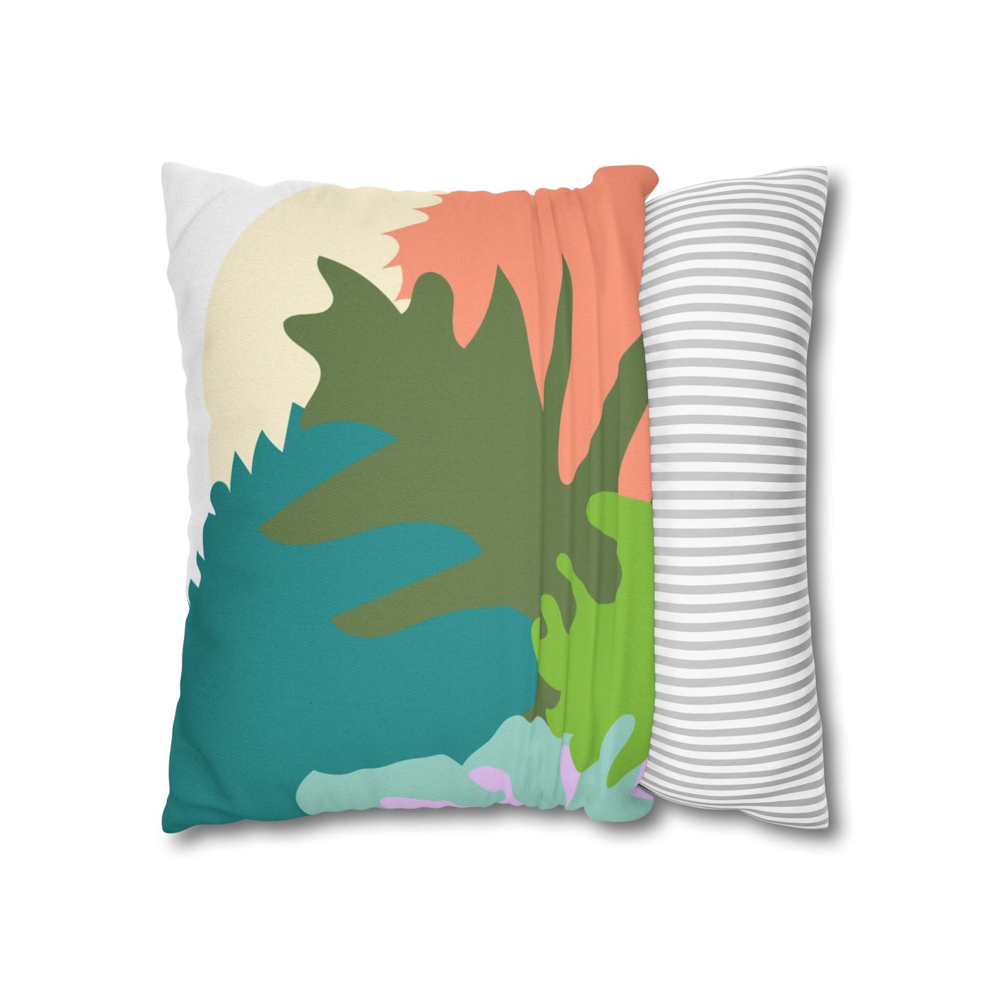 Leafy Pillowcase Cover