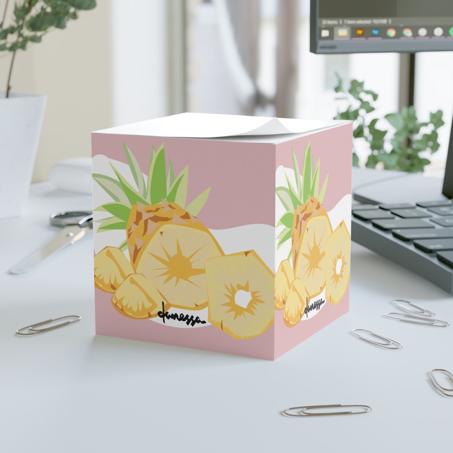 Pineapple State of Mind Sticky Notes