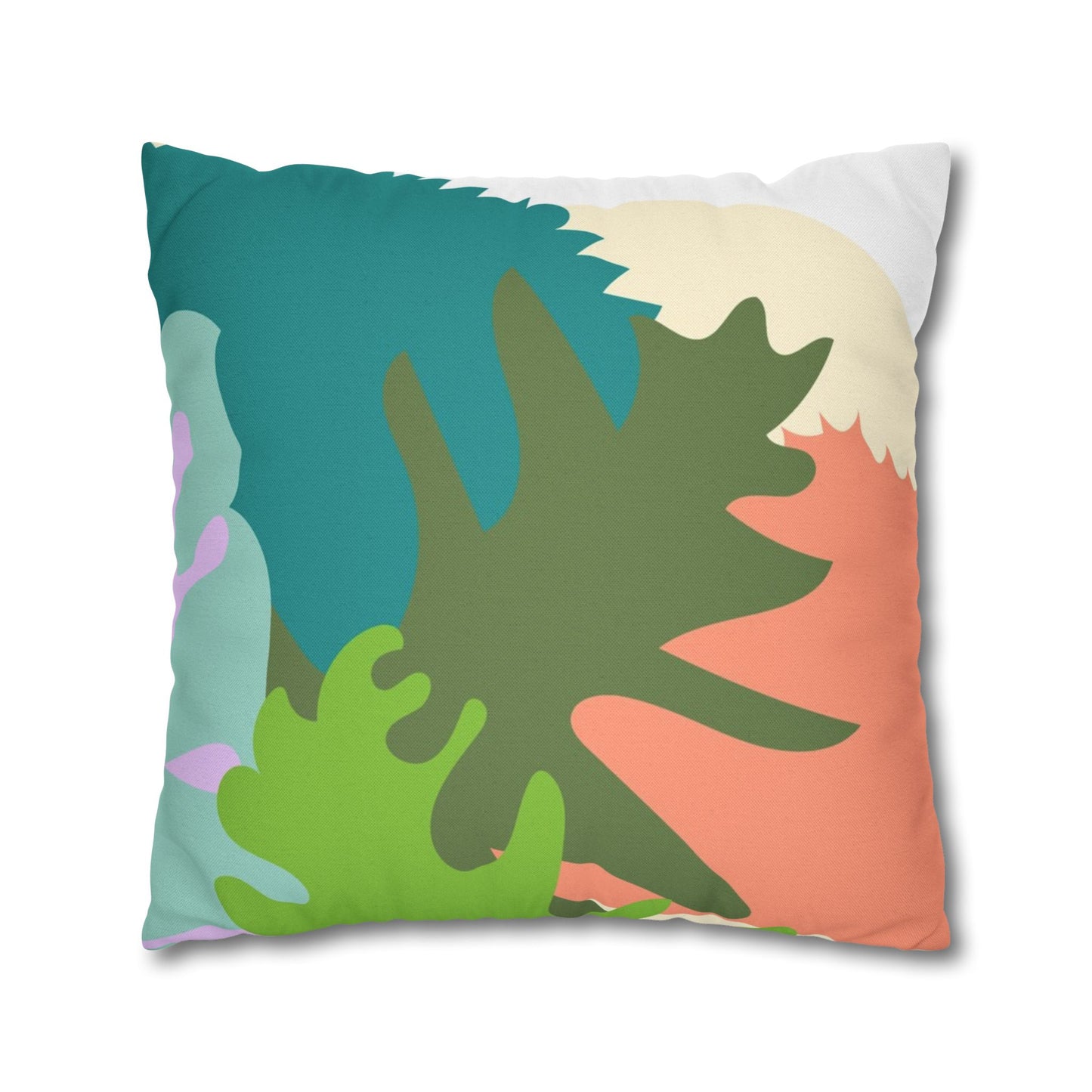 Leafy Pillowcase Cover