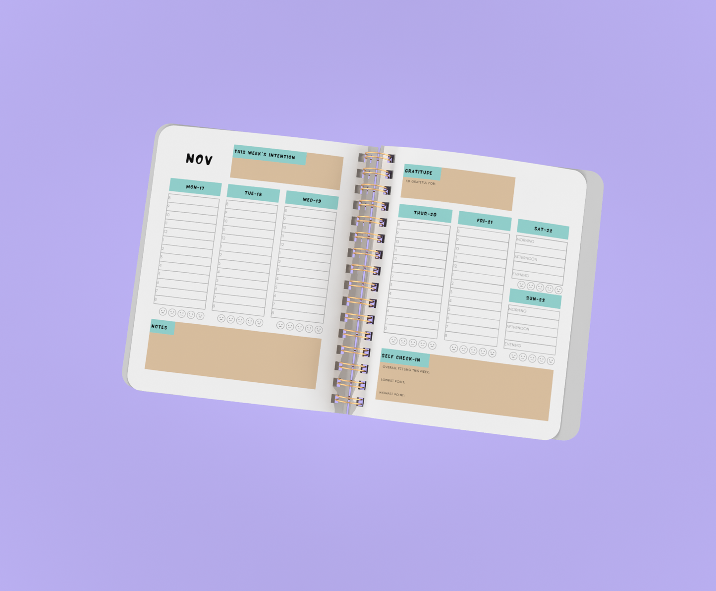 2025 CBT Daily Planner