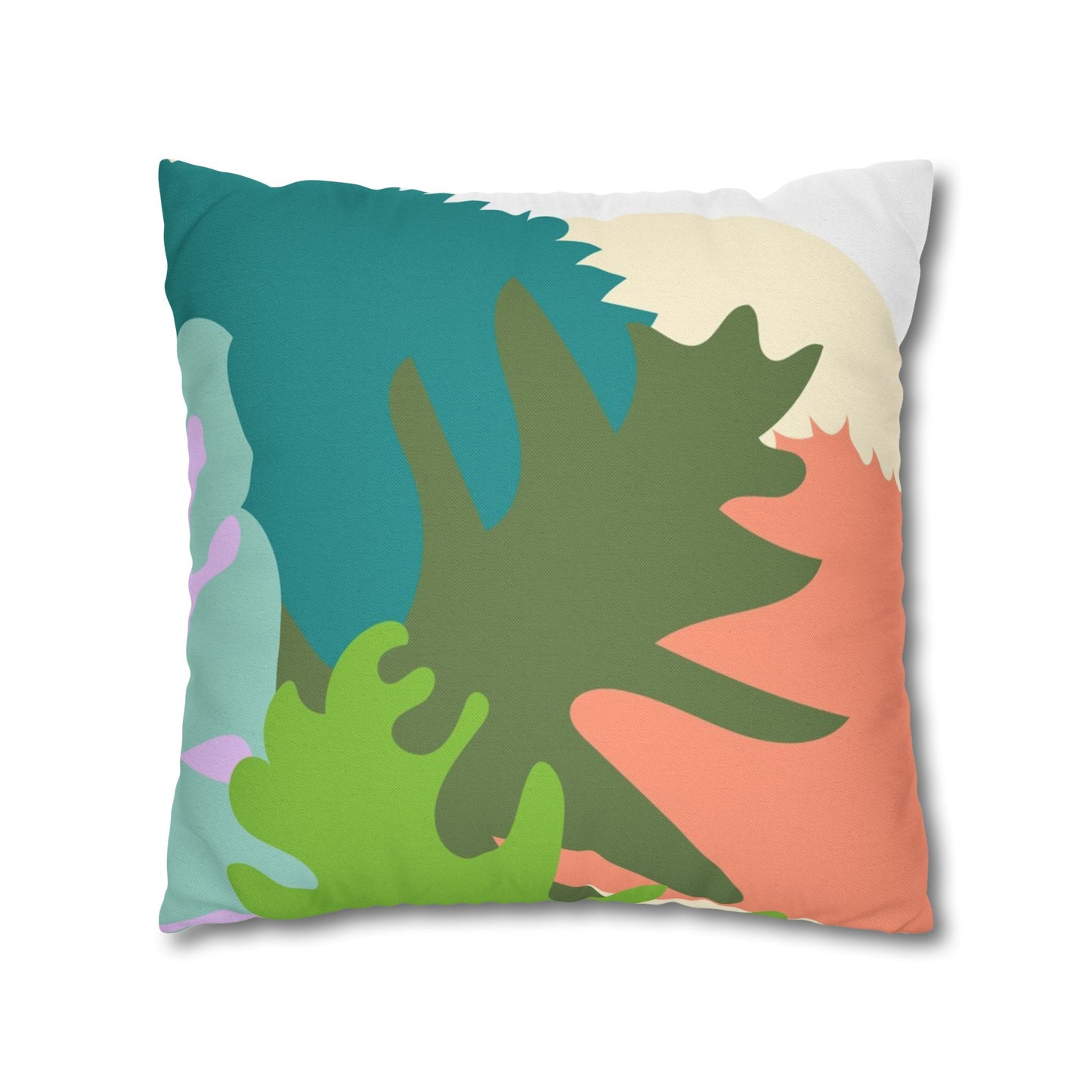 Leafy Pillowcase Cover
