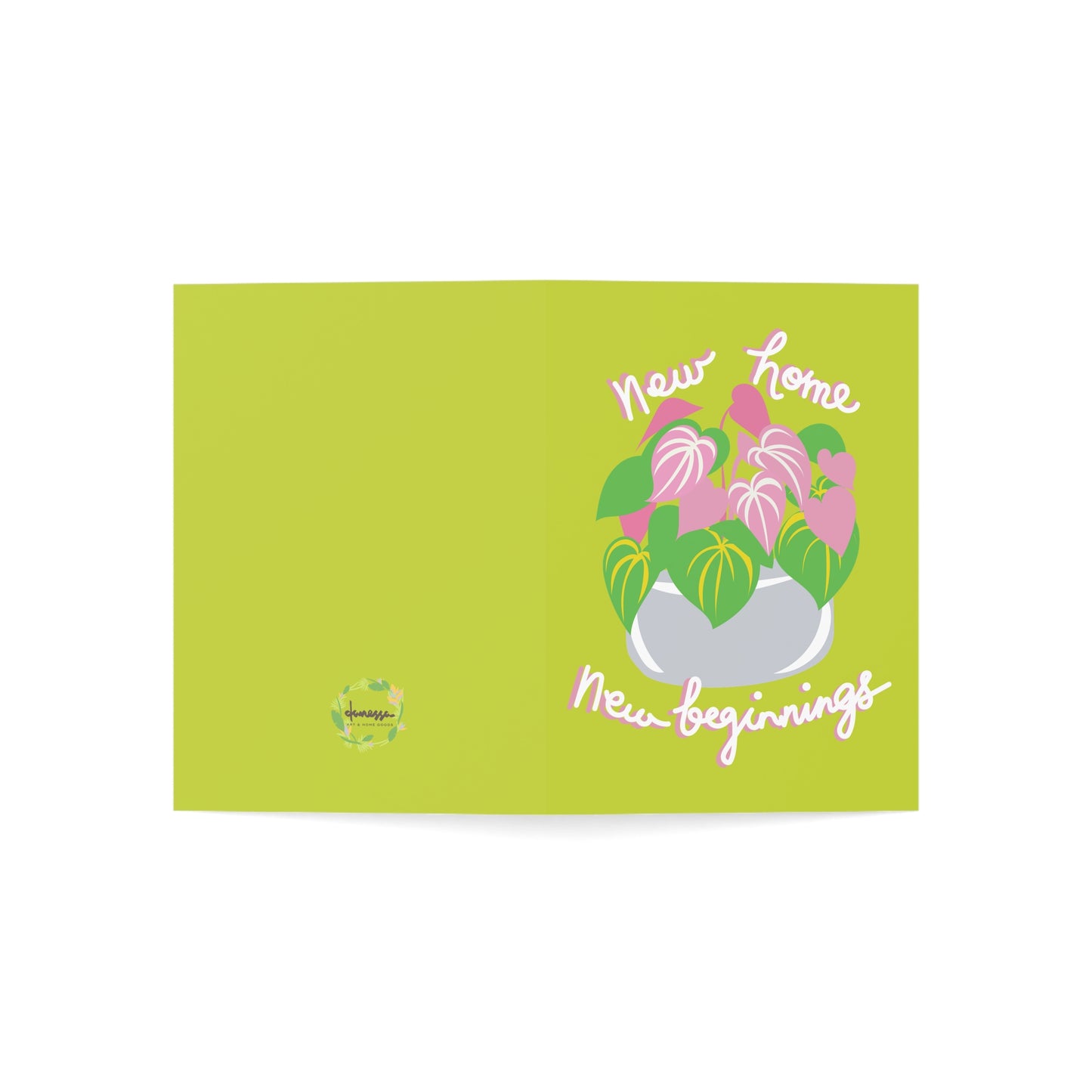 Greeting Cards - New Home New Beginnings