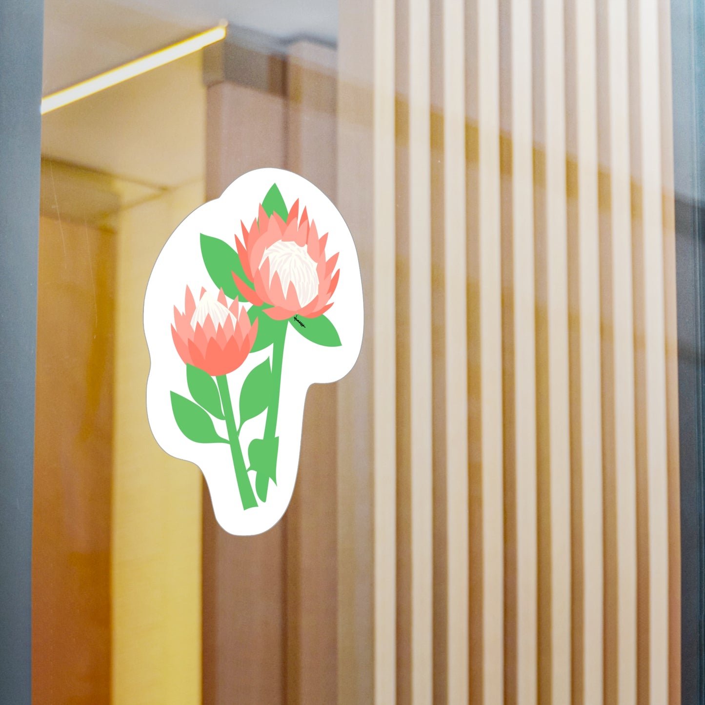 King Protea Decal Sticker