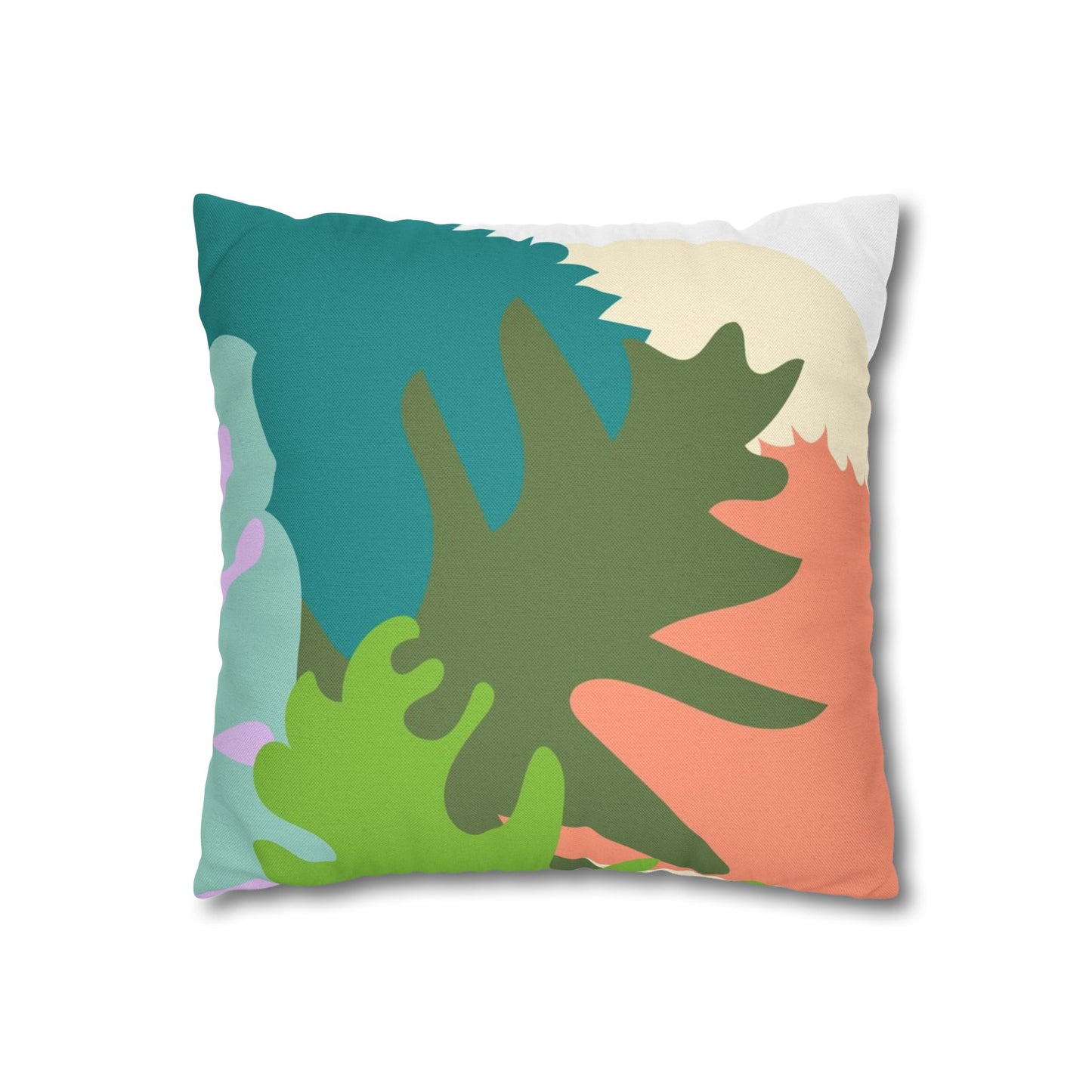 Leafy Pillowcase Cover