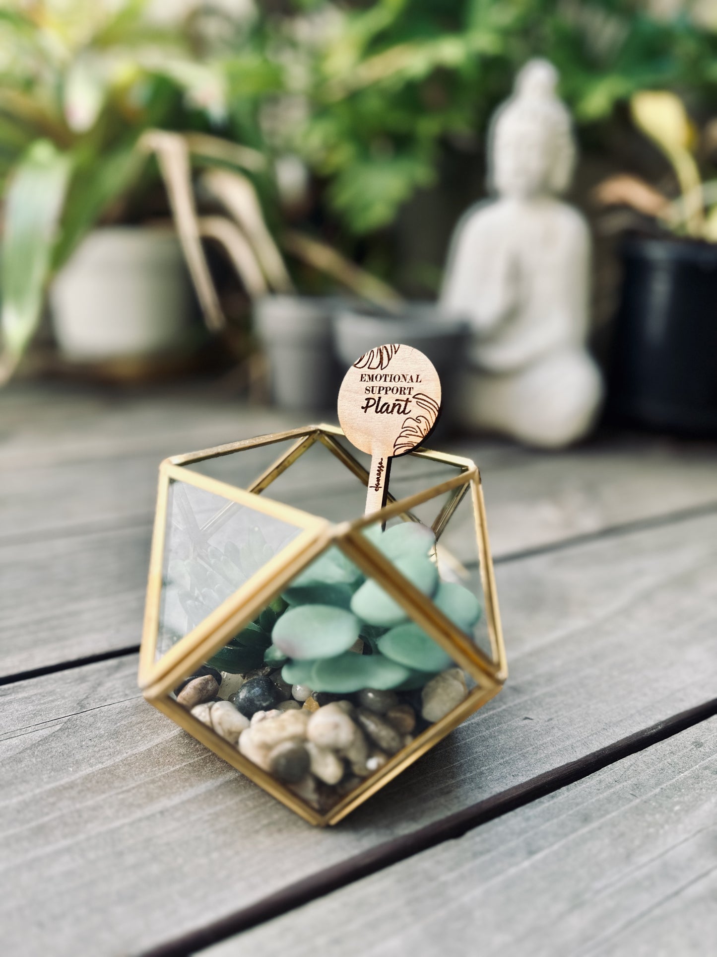 Emotional Support Plant Stake