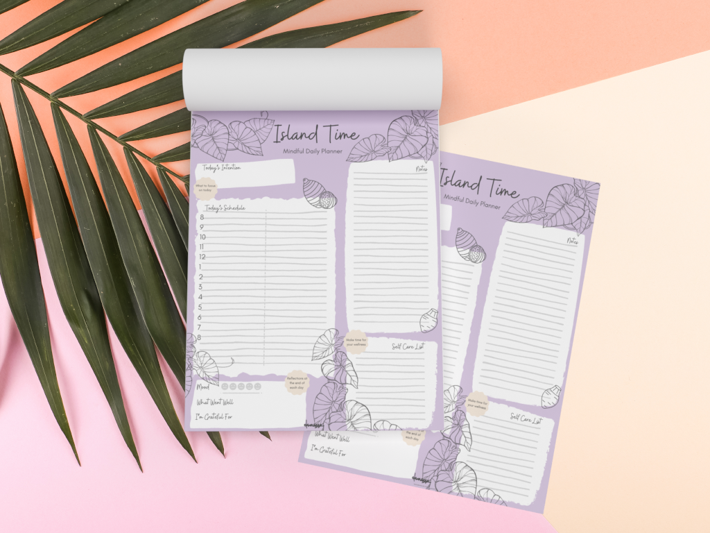 Island Time Mindful Daily Planner