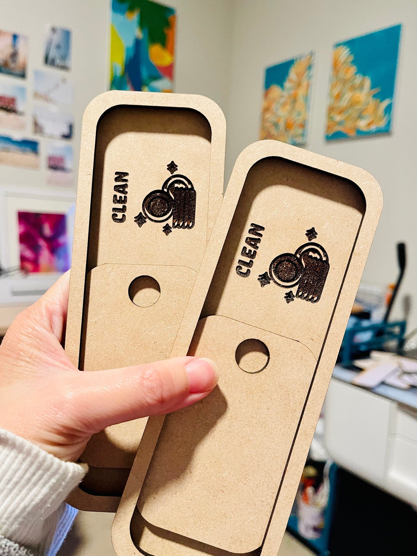 Wooden Dishwasher Sign