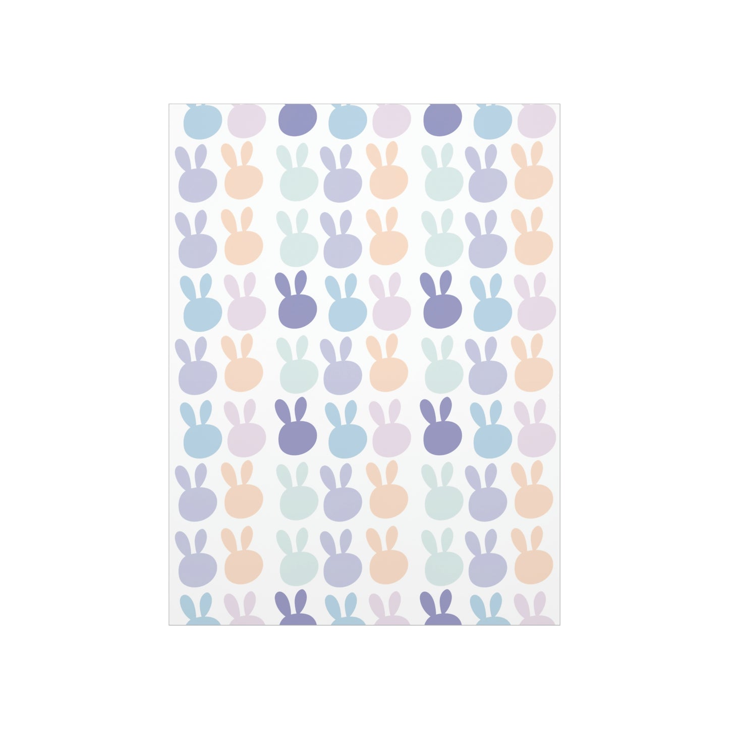 Purple Bunndles of Joy Poster Print