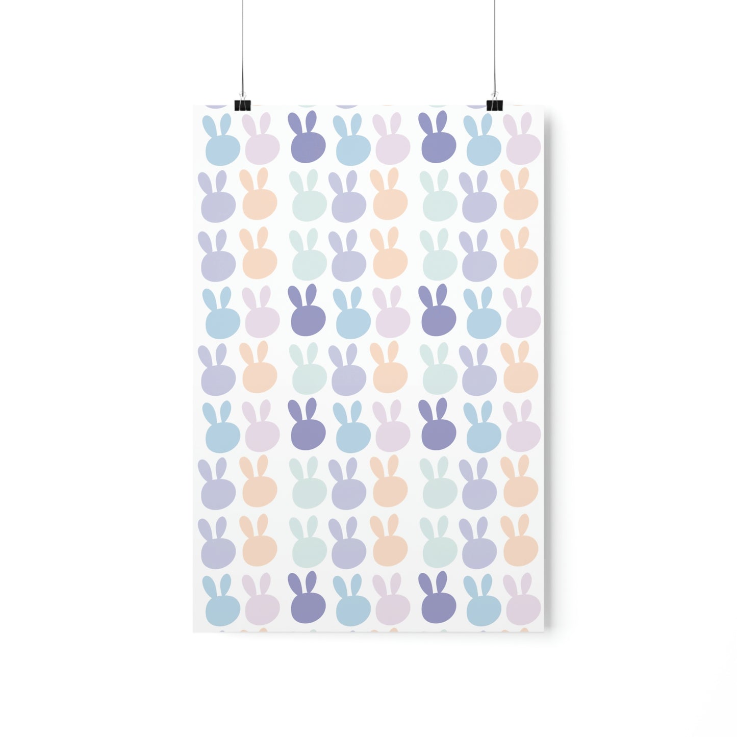 Purple Bunndles of Joy Poster Print