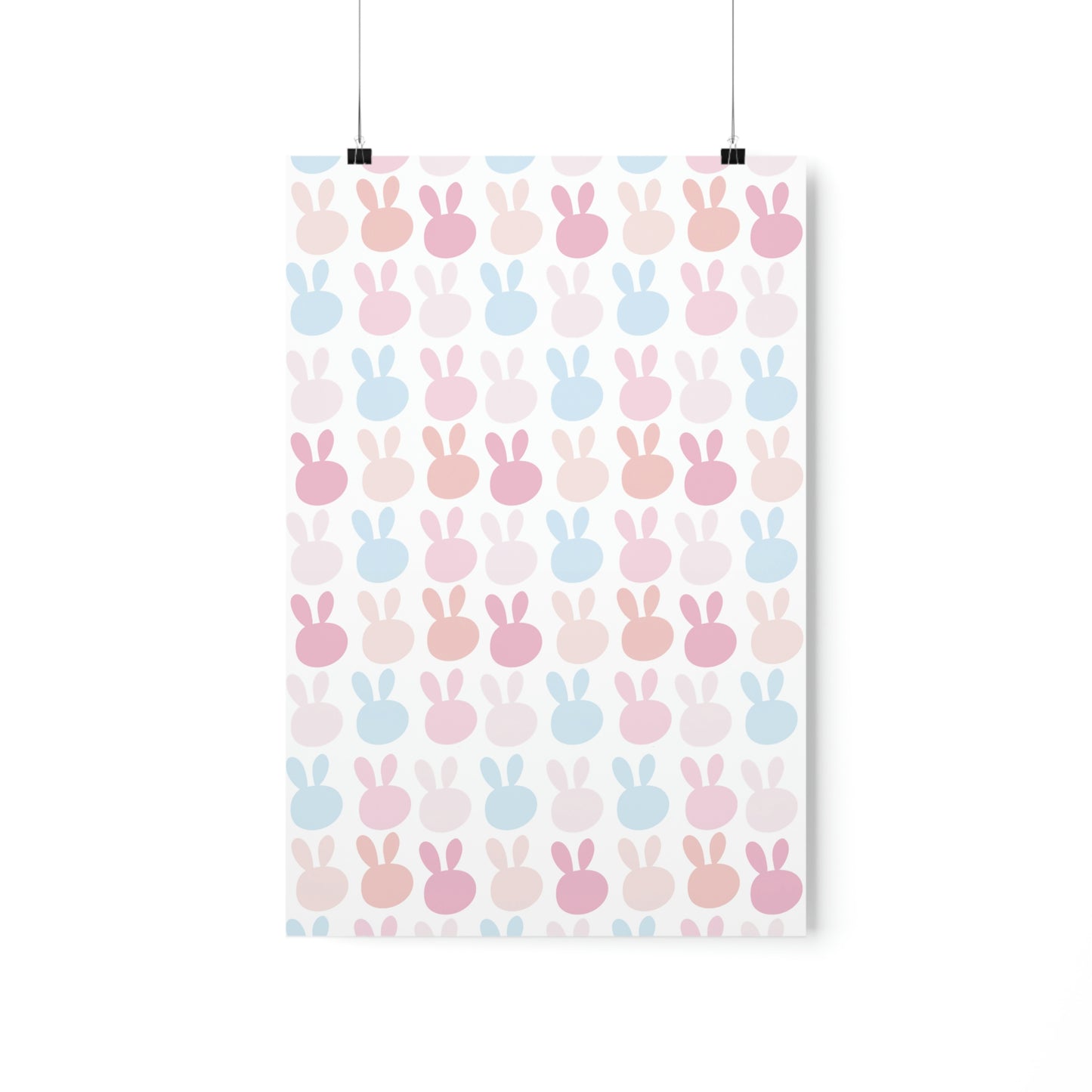 Pink Bunndles of Joy Poster Print