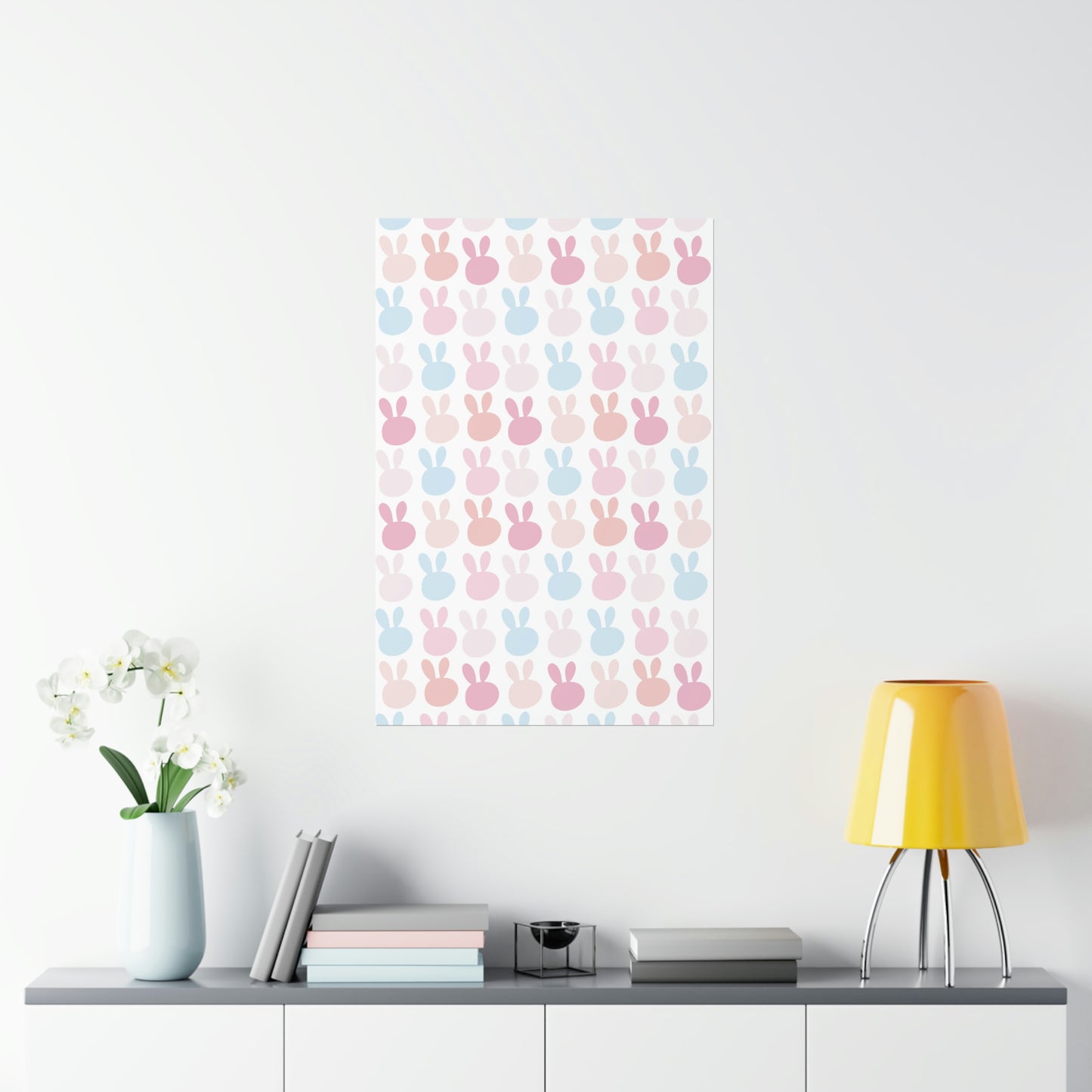 Pink Bunndles of Joy Poster Print