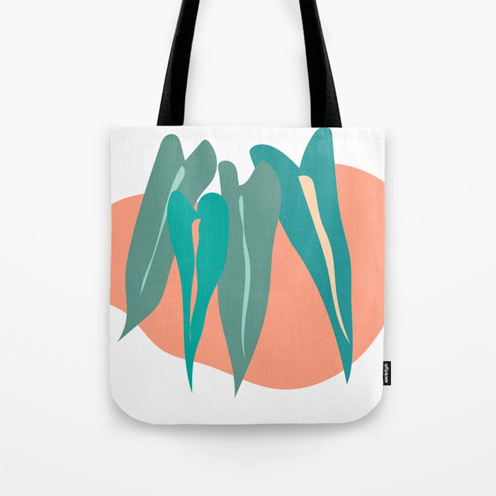 Tropical Plants Tote Bag