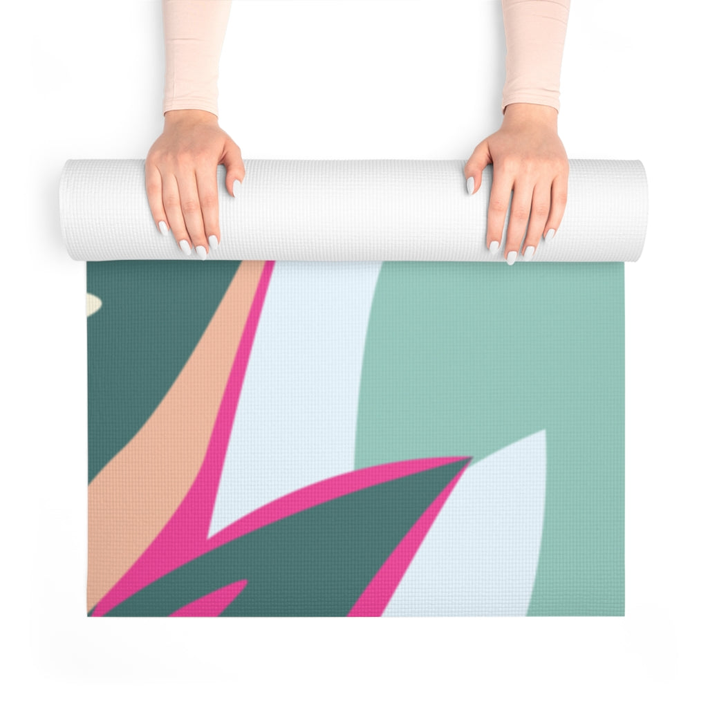 Hawaiian Pink Ti Yoga Mat