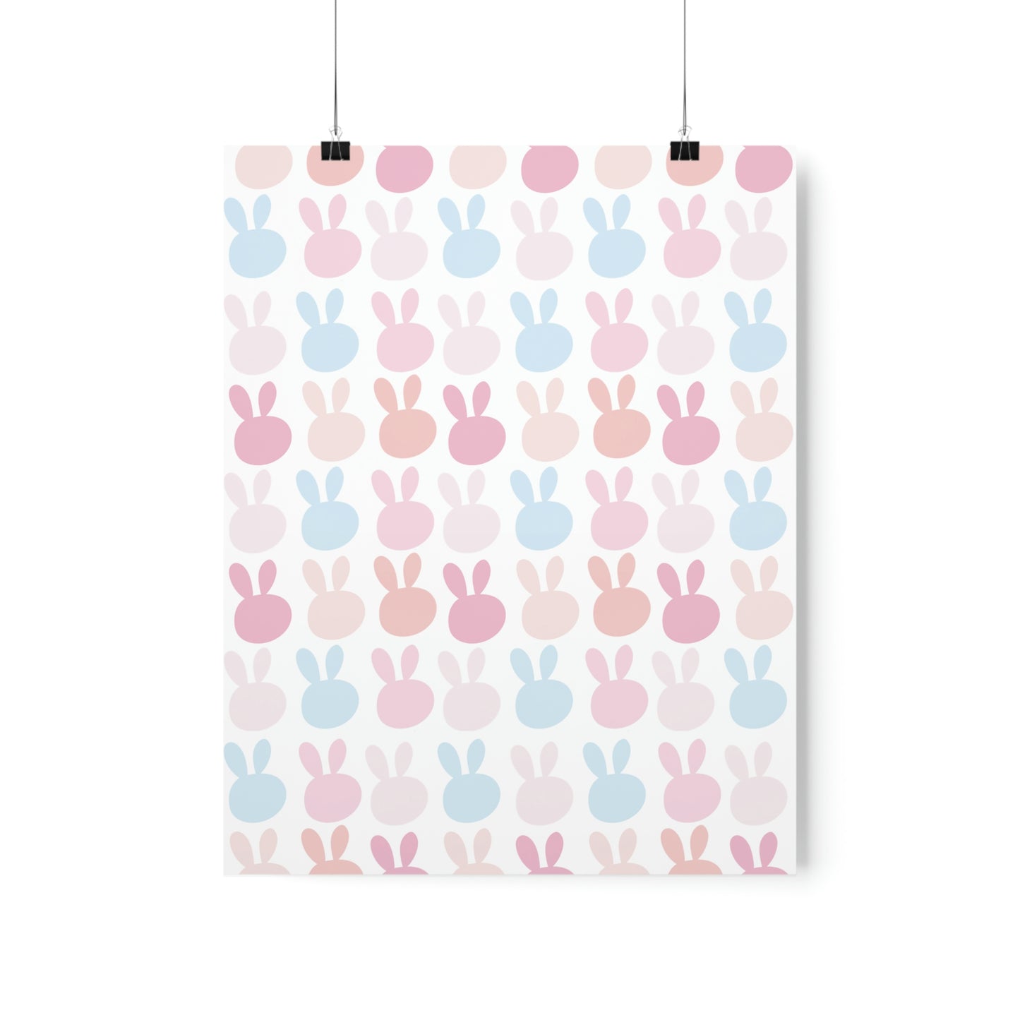 Pink Bunndles of Joy Poster Print