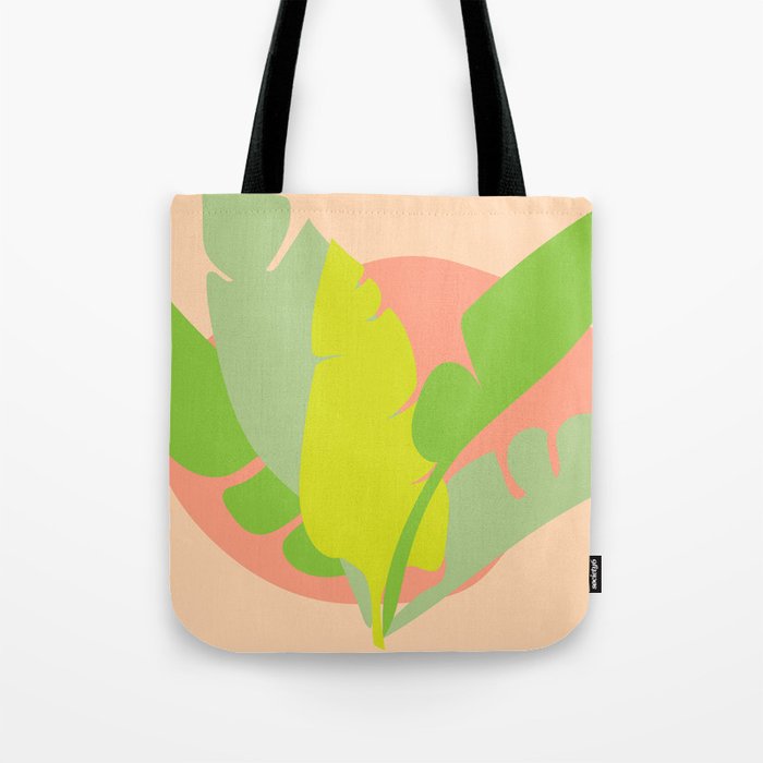 Tropical Plants Tote Bag
