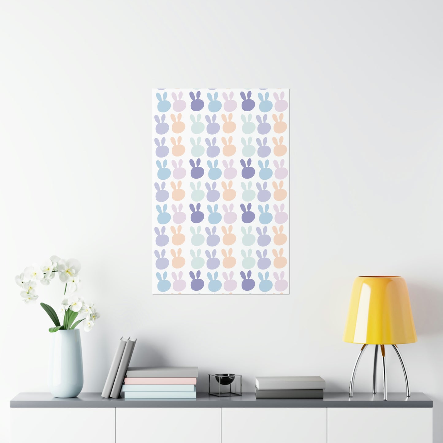 Purple Bunndles of Joy Poster Print