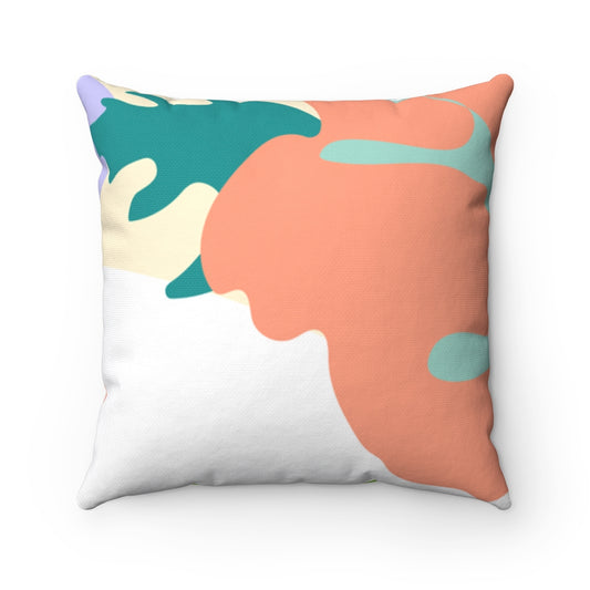 Leafy Throw Pillow