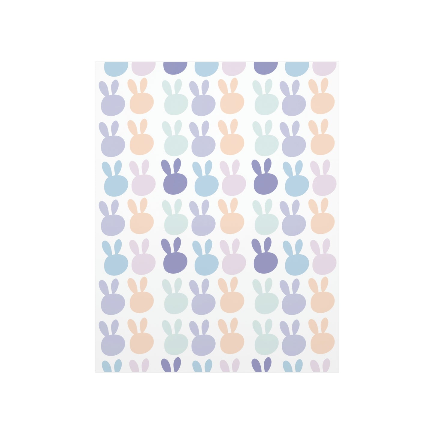 Purple Bunndles of Joy Poster Print