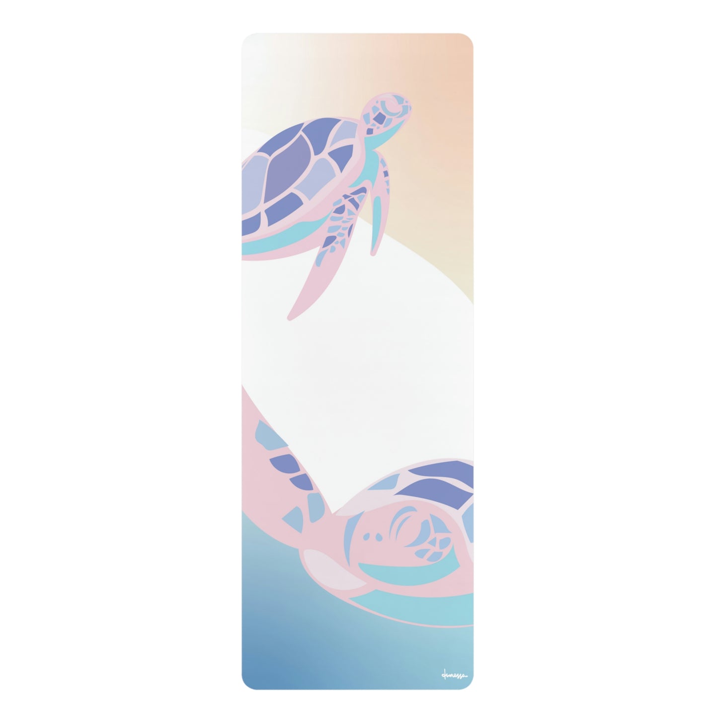 Turtley Cool Rubber Yoga Mat