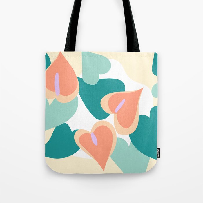 Tropical Plants Tote Bag