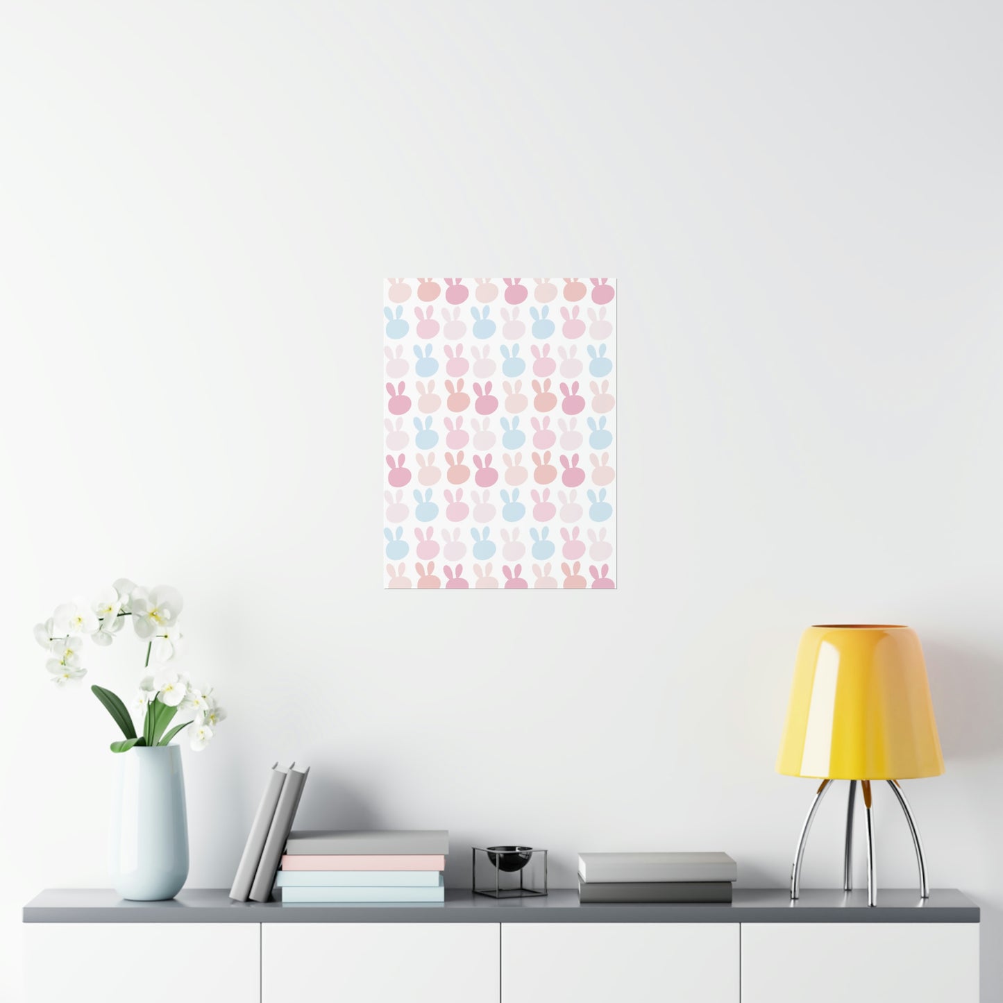 Pink Bunndles of Joy Poster Print