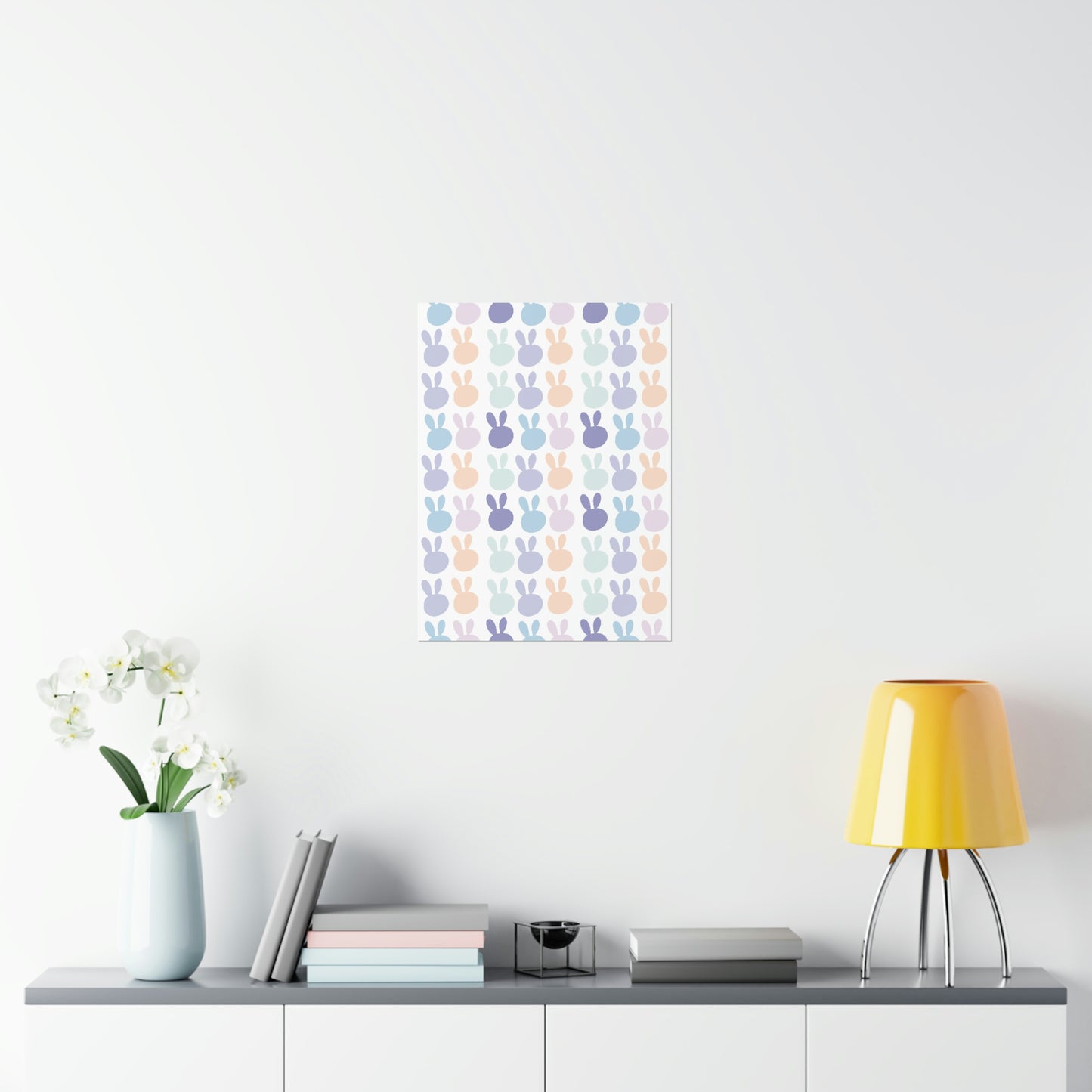 Purple Bunndles of Joy Poster Print