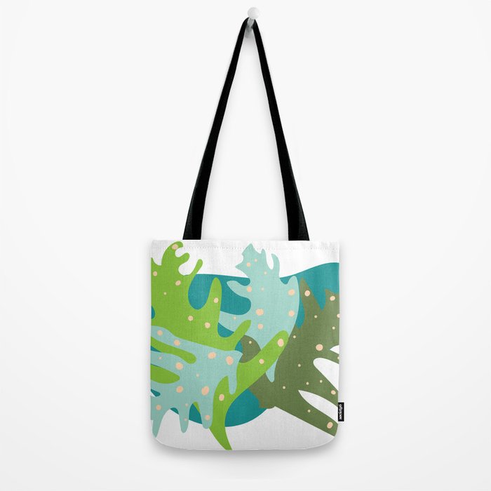 Tropical Plants Tote Bag
