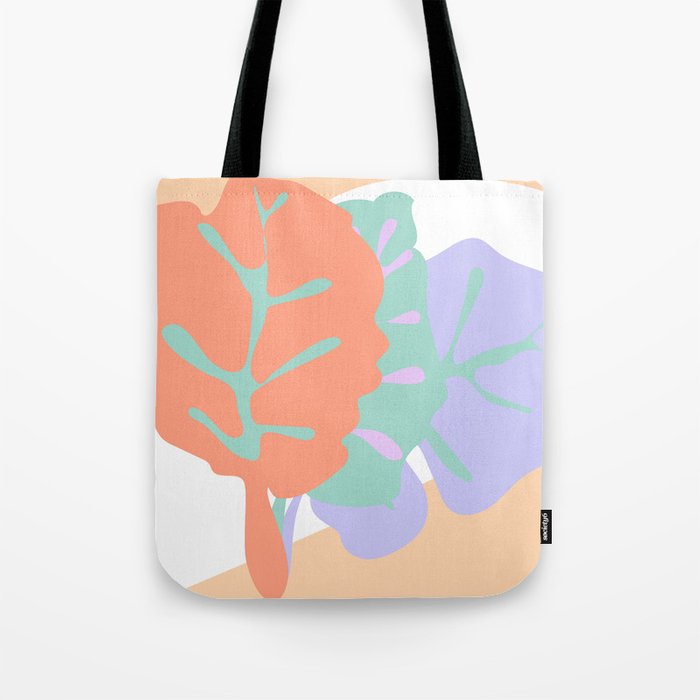 Tropical Plants Tote Bag