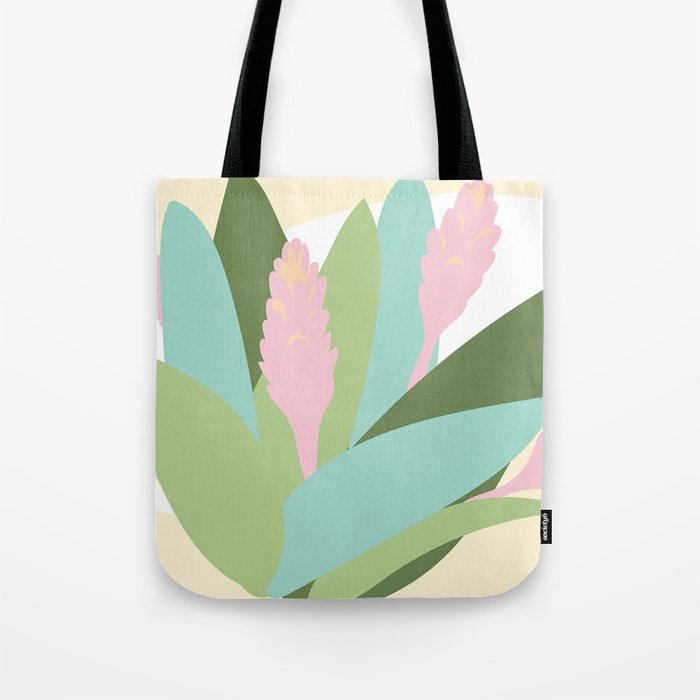 Tropical Plants Tote Bag