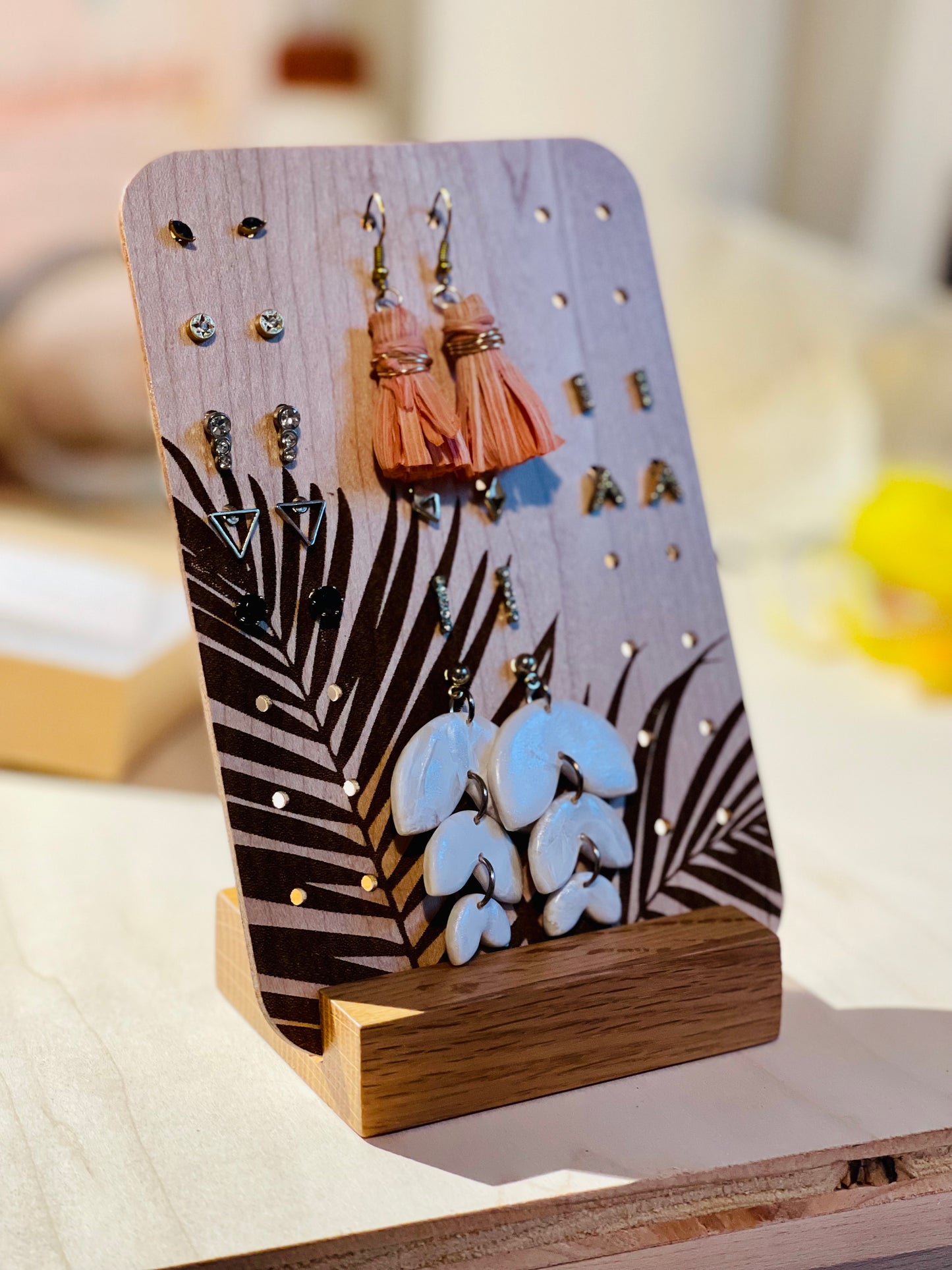 Tropical Earring Organizer