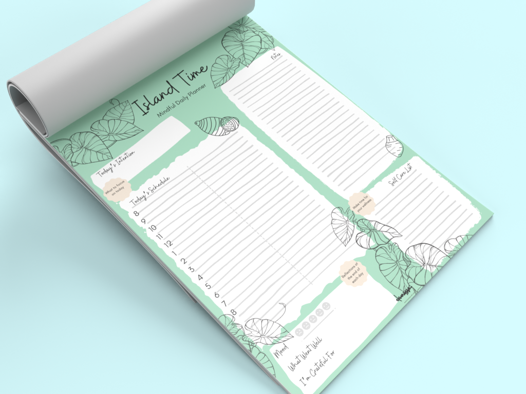Island Time Mindful Daily Planner