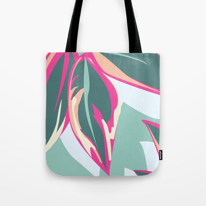 Tropical Plants Tote Bag