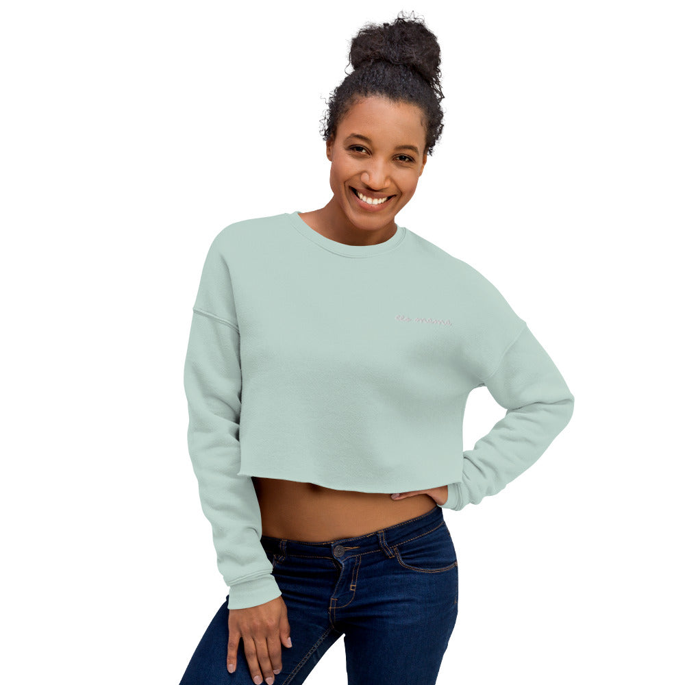 CEO Mama Crop Sweatshirt