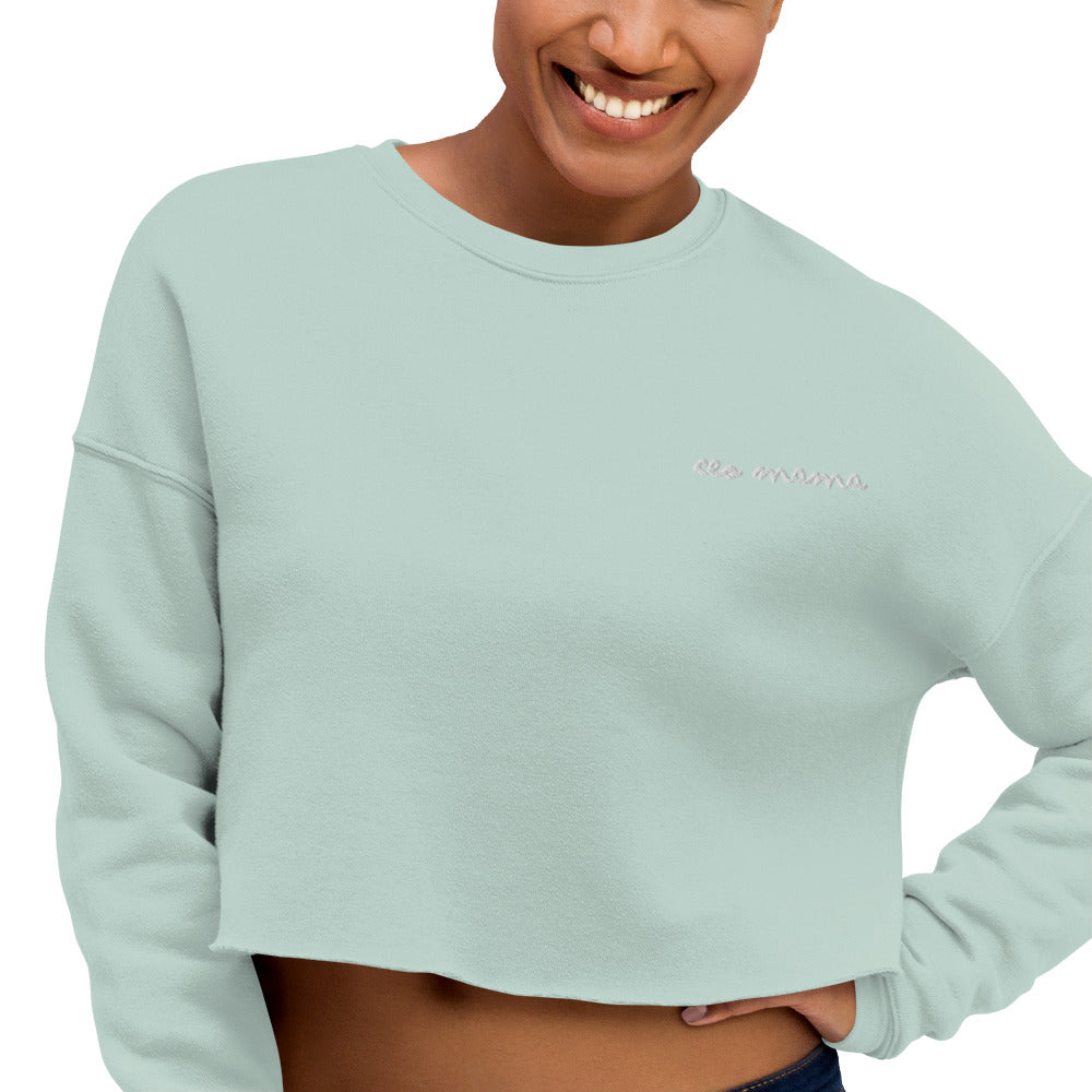 CEO Mama Crop Sweatshirt