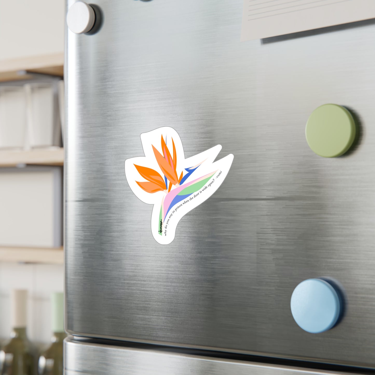 Birds of Paradise Decal Sticker