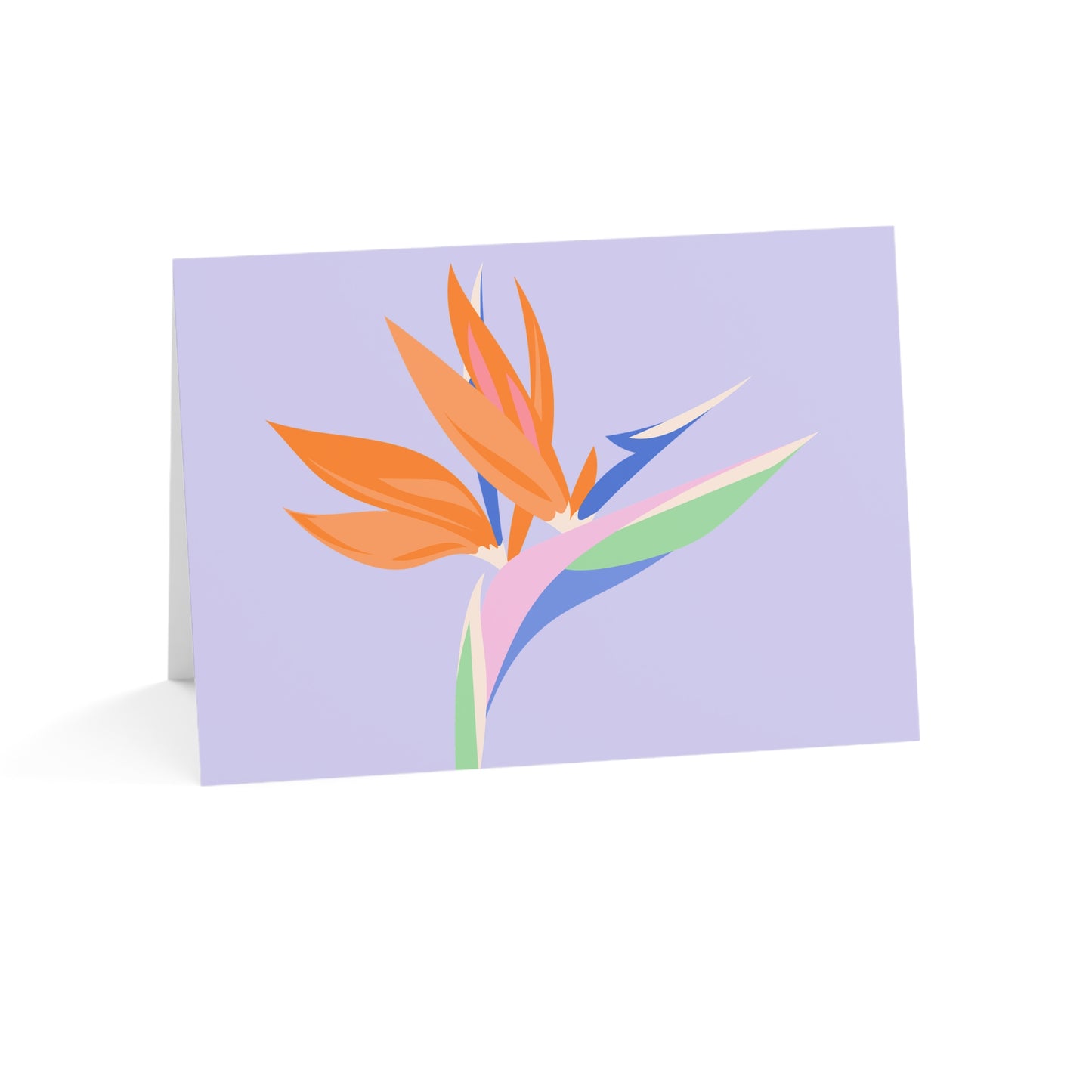 Tropical Flowers Greeting Cards - Birds of Paradise