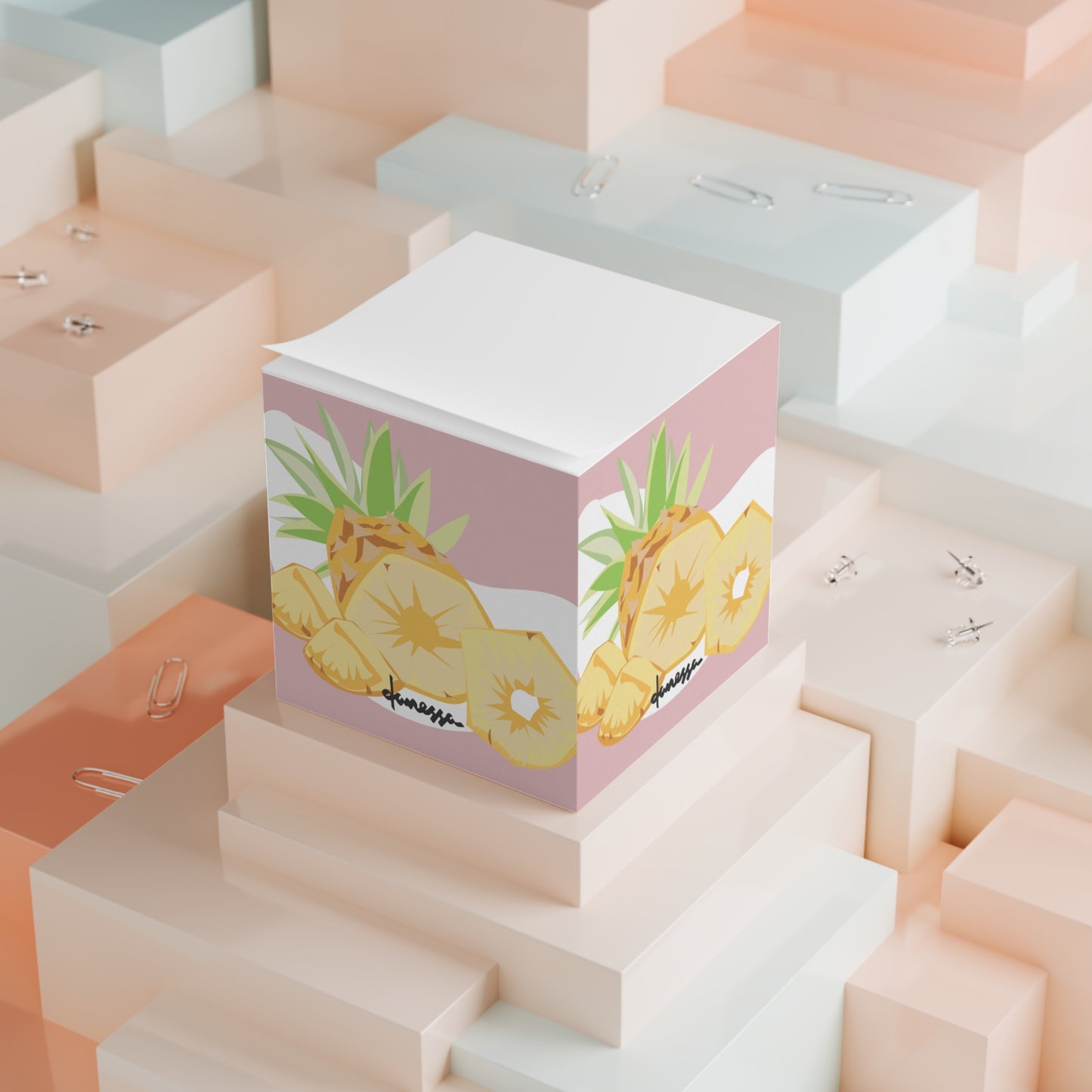 Pineapple State of Mind Sticky Notes