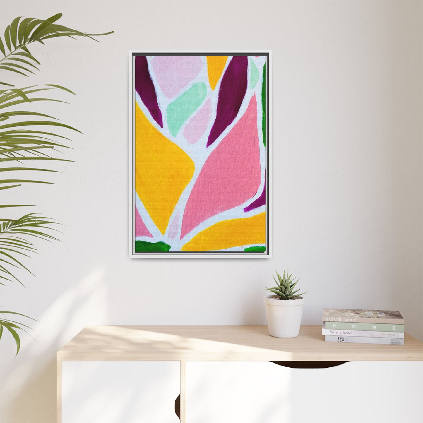 Protea Project- Angela - Framed Canvas Art