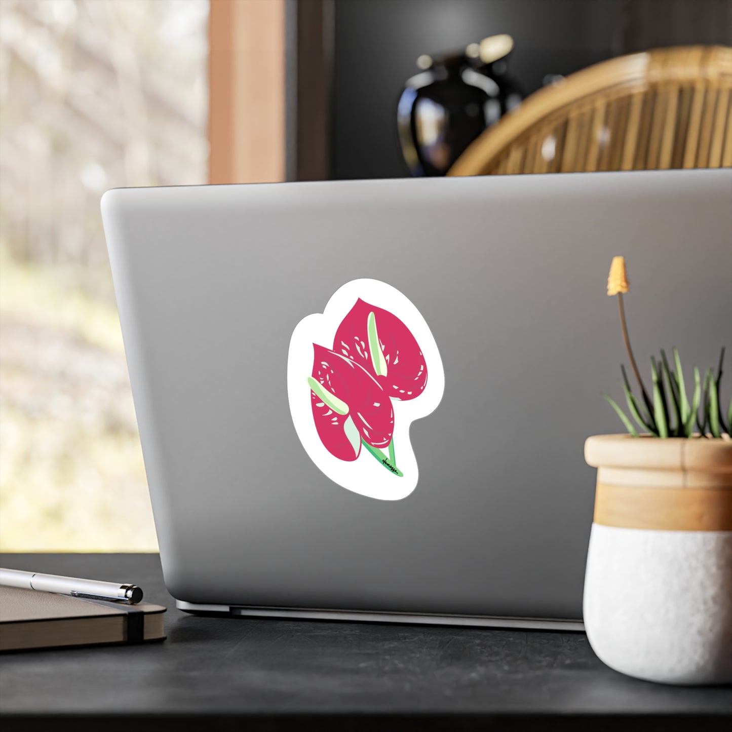 Anthurium Decal Sticker