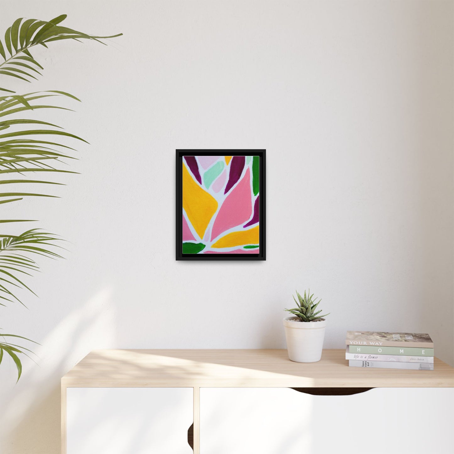 Protea Project- Angela - Framed Canvas Art