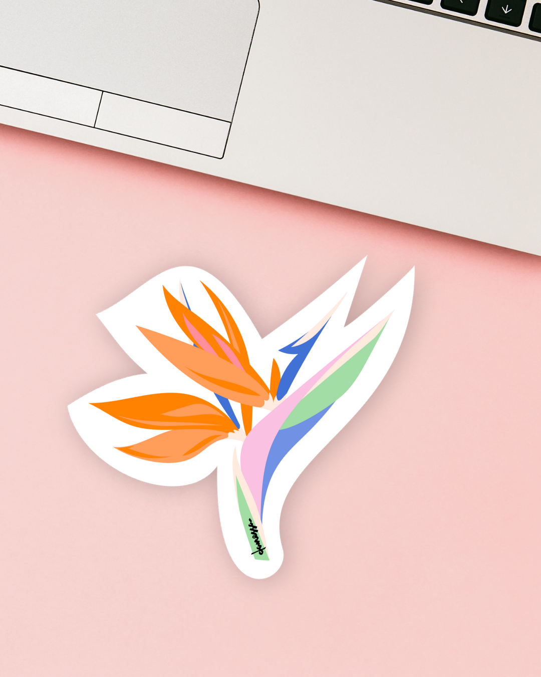 Birds of Paradise Decal Sticker