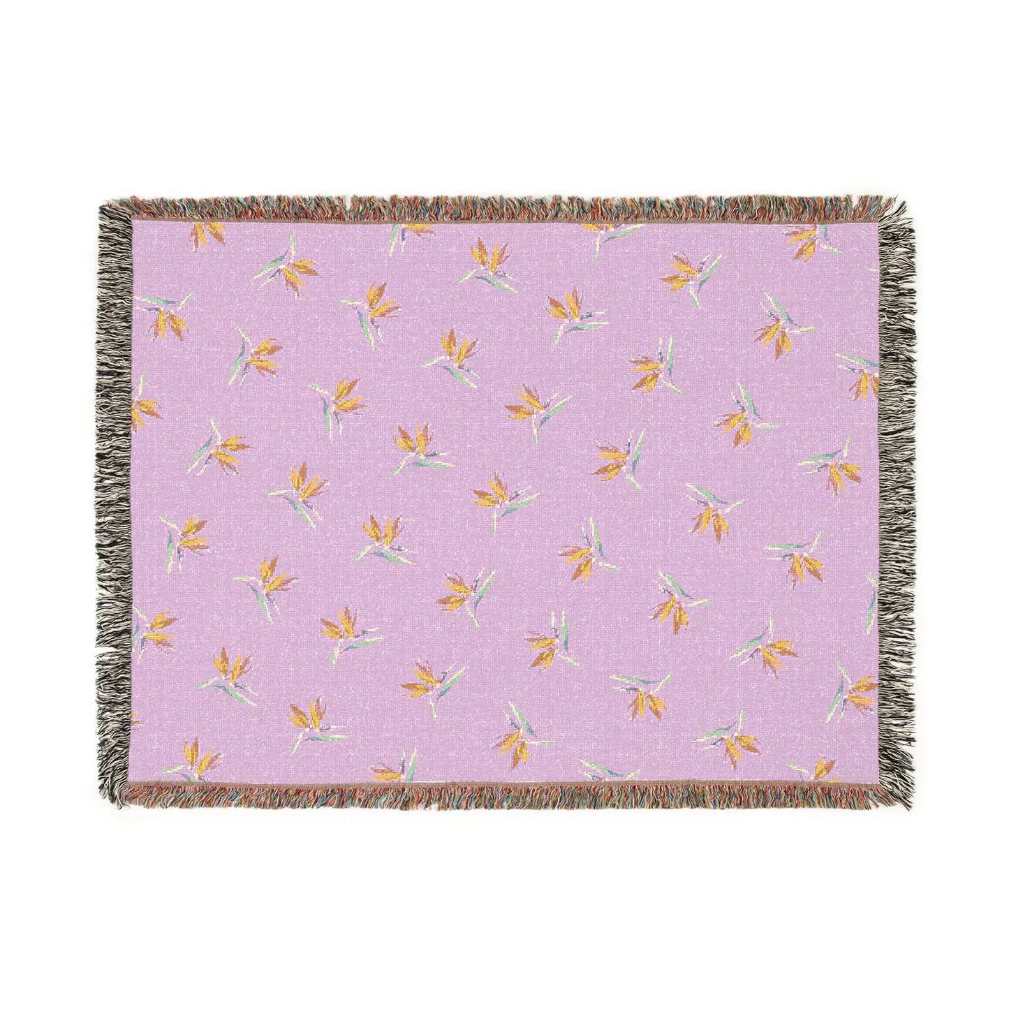 Tropical Woven Blanket