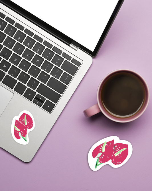 Anthurium Decal Sticker