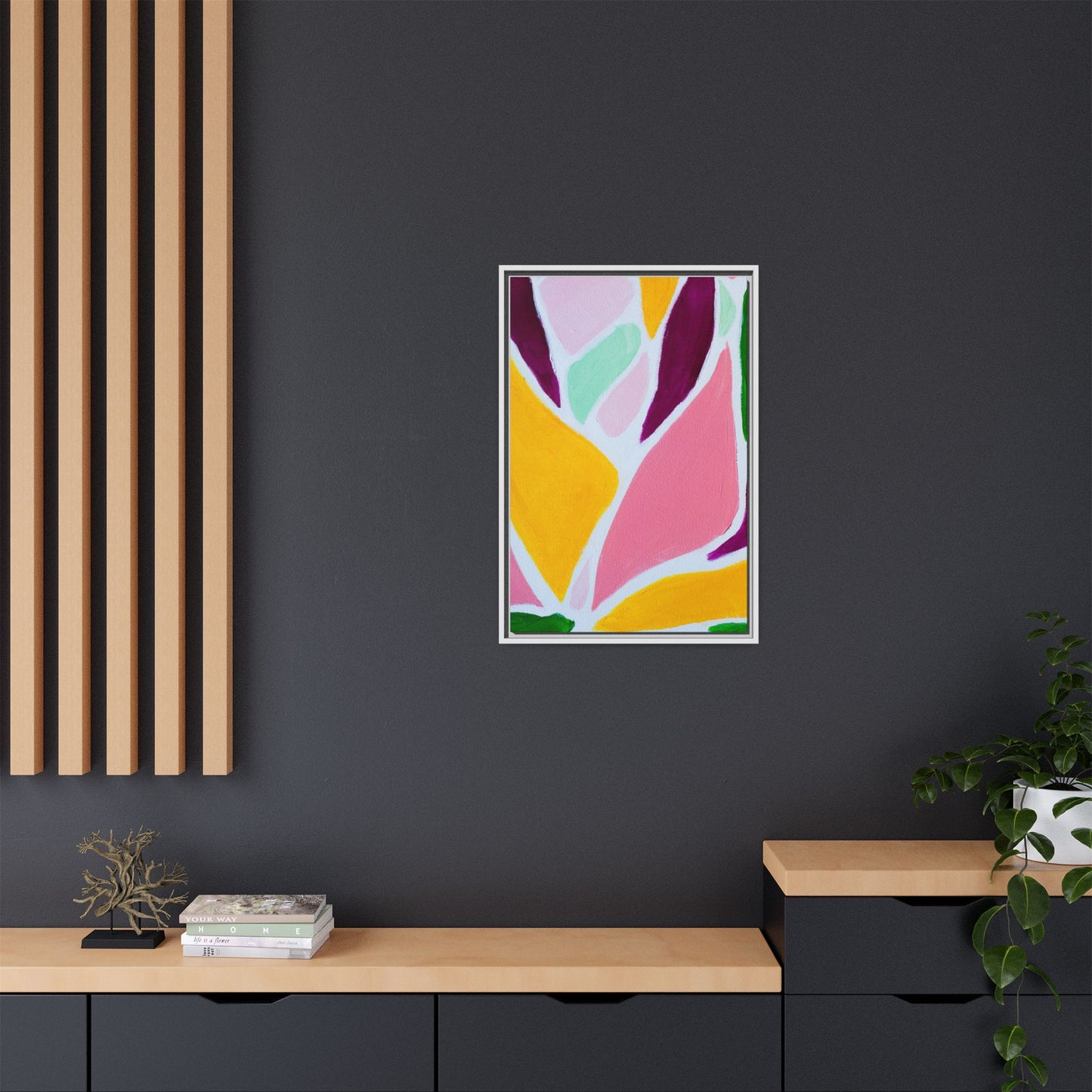 Protea Project- Angela - Framed Canvas Art