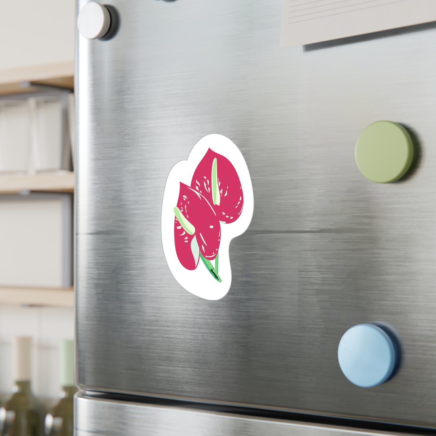 Anthurium Decal Sticker