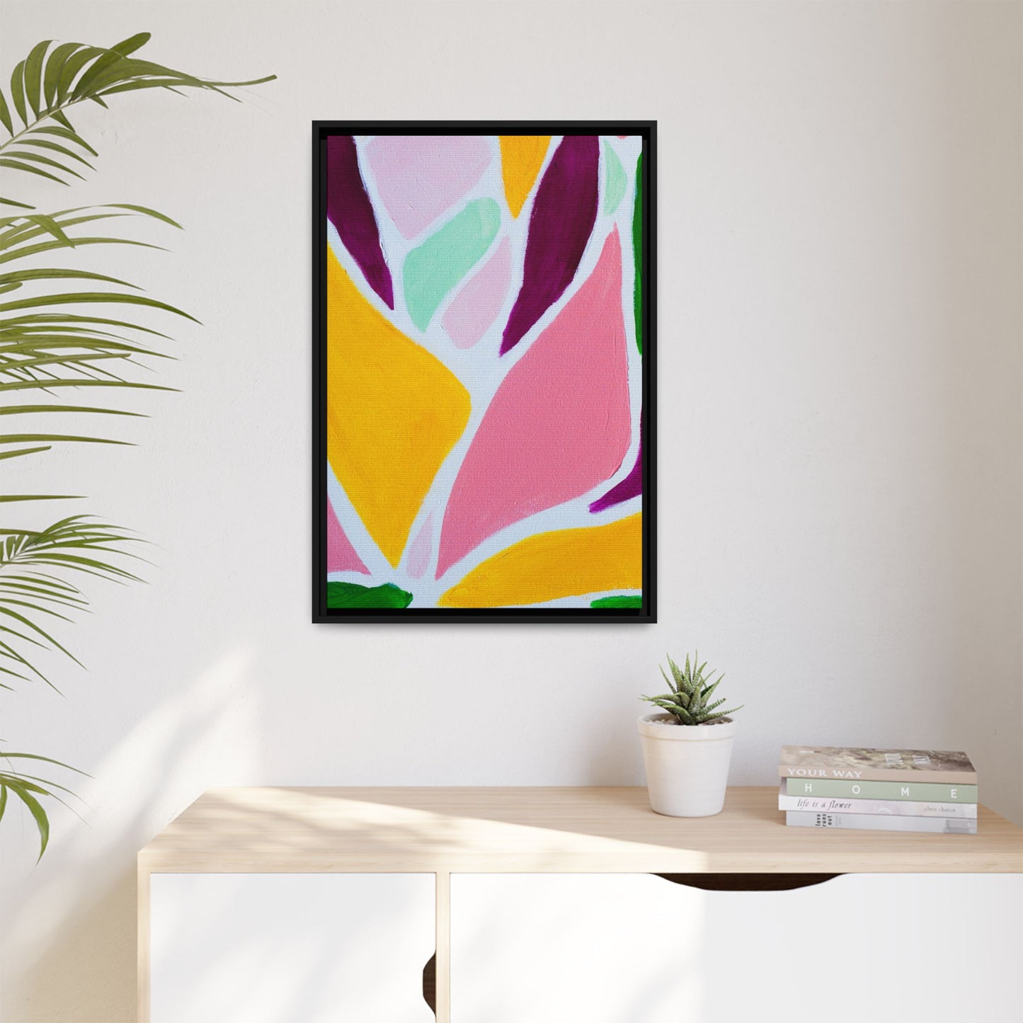 Protea Project- Angela - Framed Canvas Art