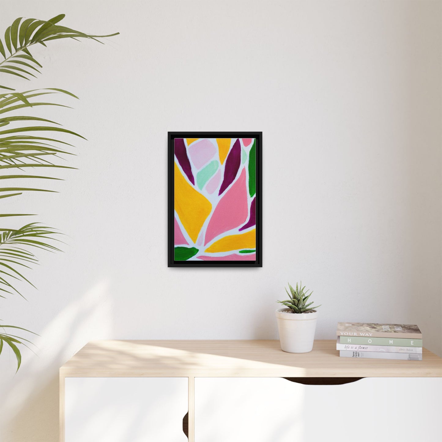 Protea Project- Angela - Framed Canvas Art