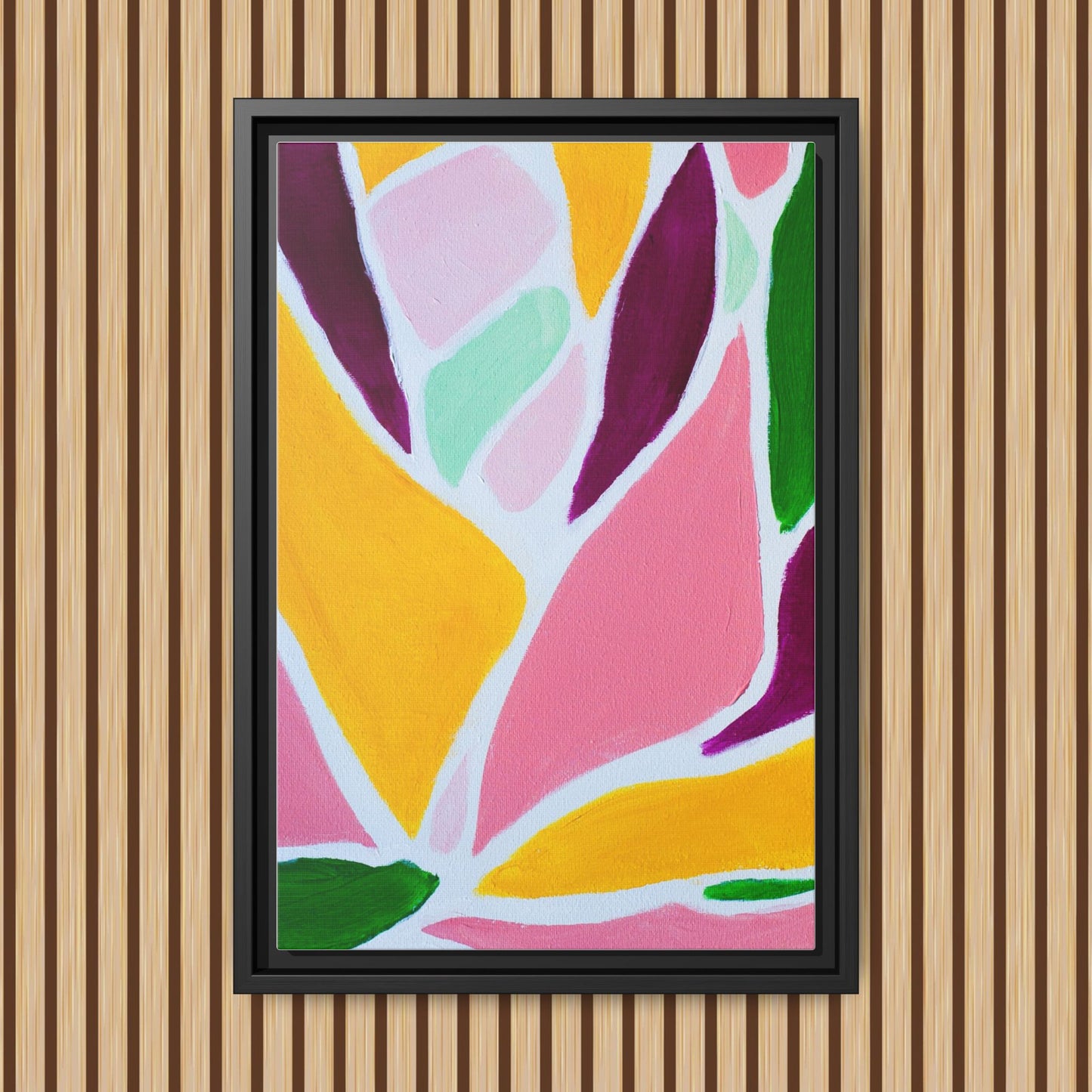 Protea Project- Angela - Framed Canvas Art