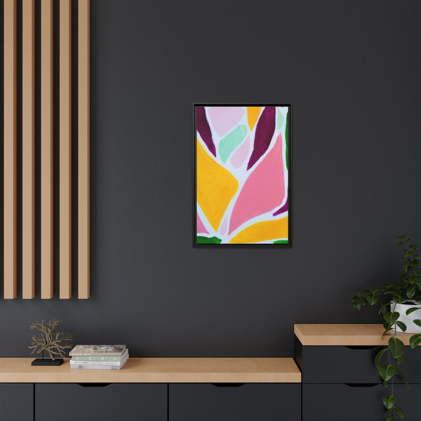 Protea Project- Angela - Framed Canvas Art