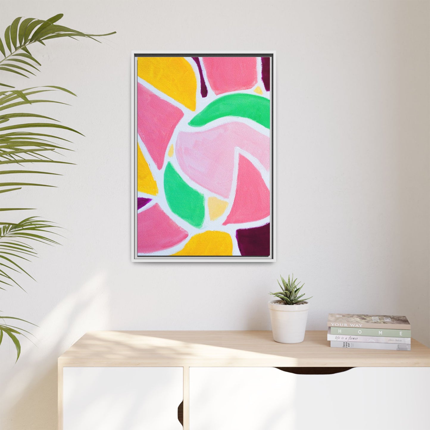 Protea Project- Angela - Framed Canvas Art